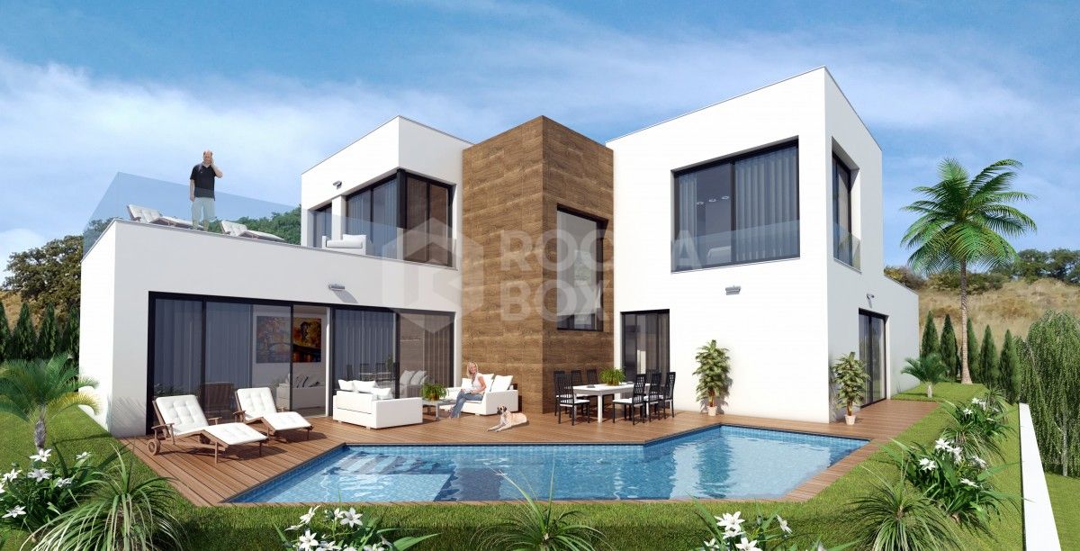 Super modern new villa for sale in mijas costa