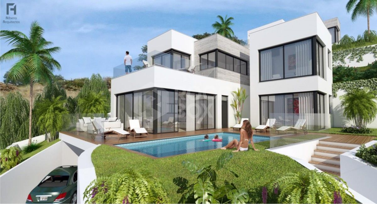 Super modern new villa for sale in mijas costa