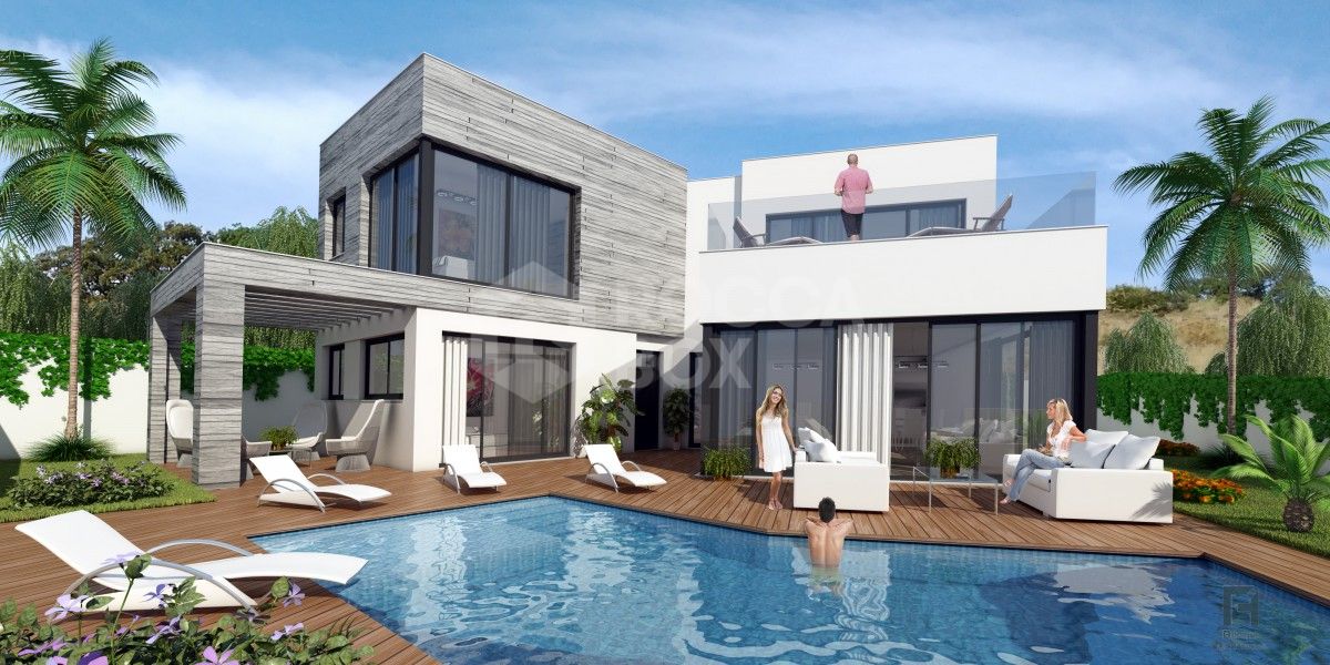 Super modern new villa for sale in mijas costa