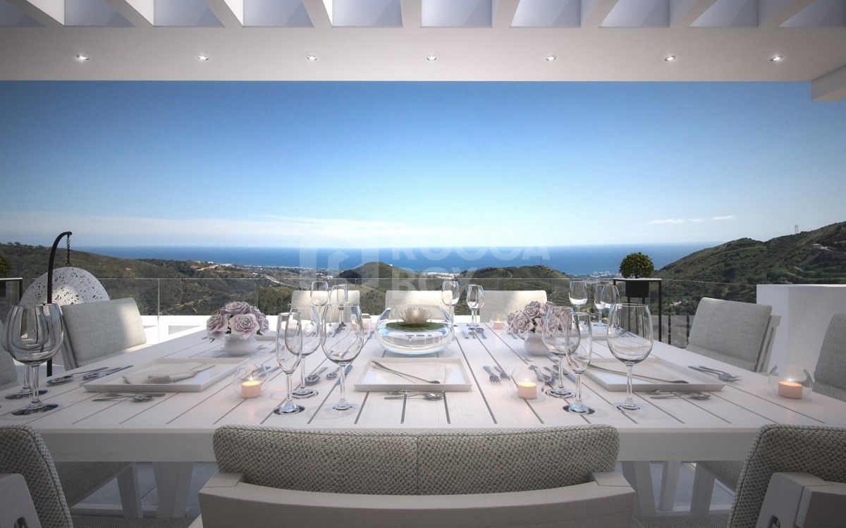 3 bed apartment in exclusive developement Palo Alto, Ojen