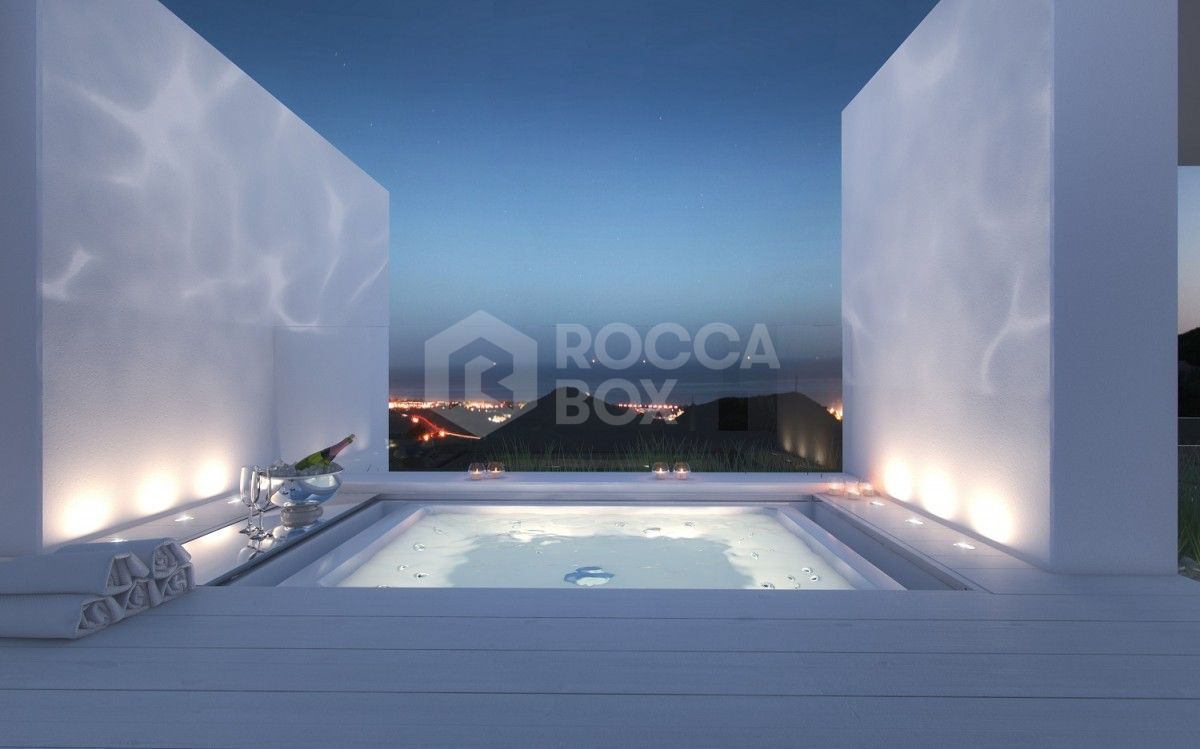 3 bed apartment in exclusive developement Palo Alto, Ojen