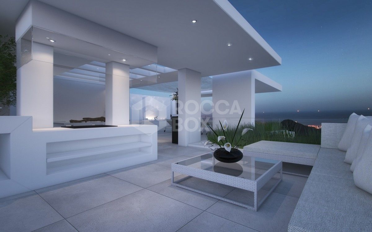 3 bed apartment in exclusive developement Palo Alto, Ojen