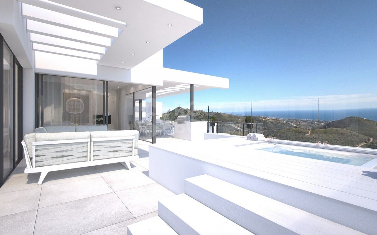 3 bed apartment in exclusive developement Palo Alto, Ojen