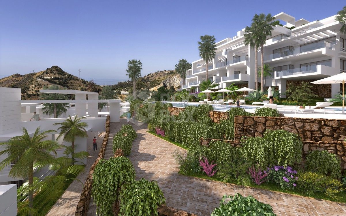 3 bed apartment in exclusive developement Palo Alto, Ojen