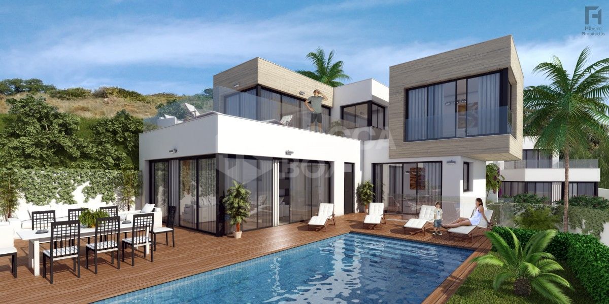 Super modern new villa for sale in mijas costa