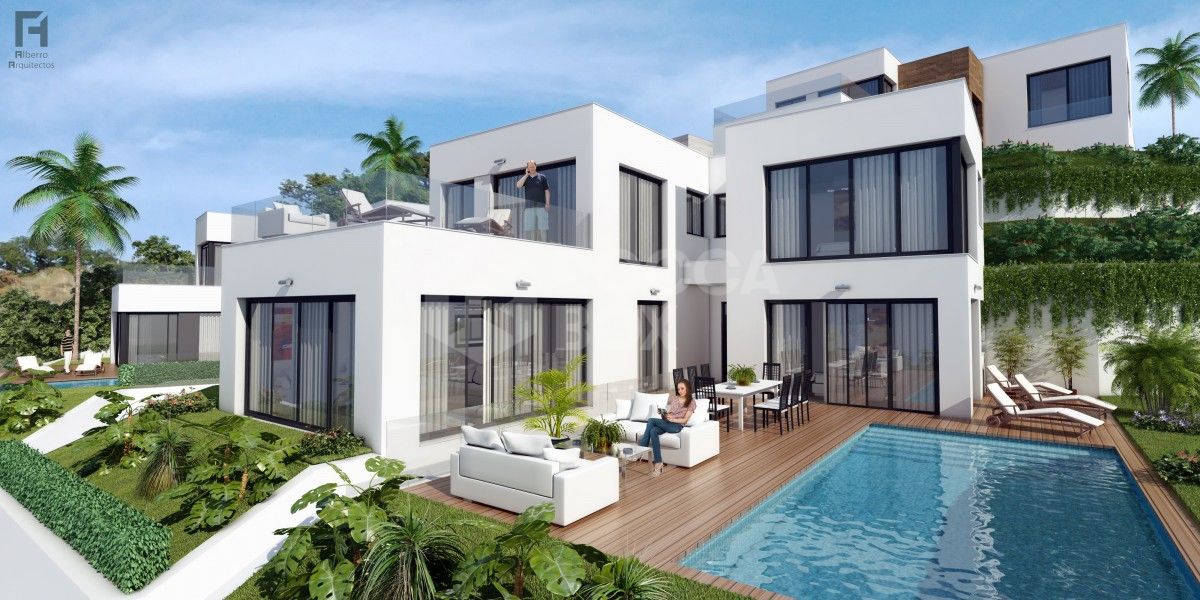 Super modern new villa for sale in mijas costa