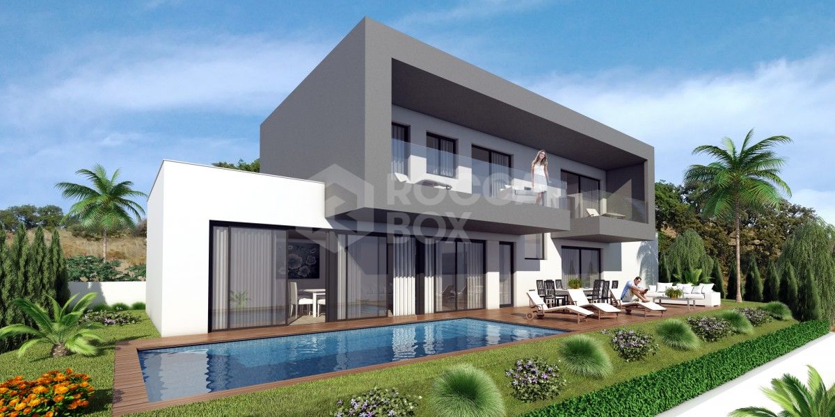 Super modern new villa for sale in mijas costa