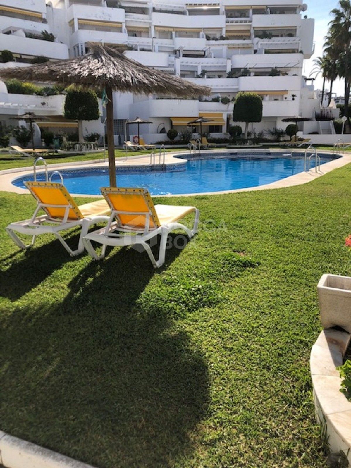 South Facing 2 Bedroom Garden Apartment in Nueva Andalucia for sale