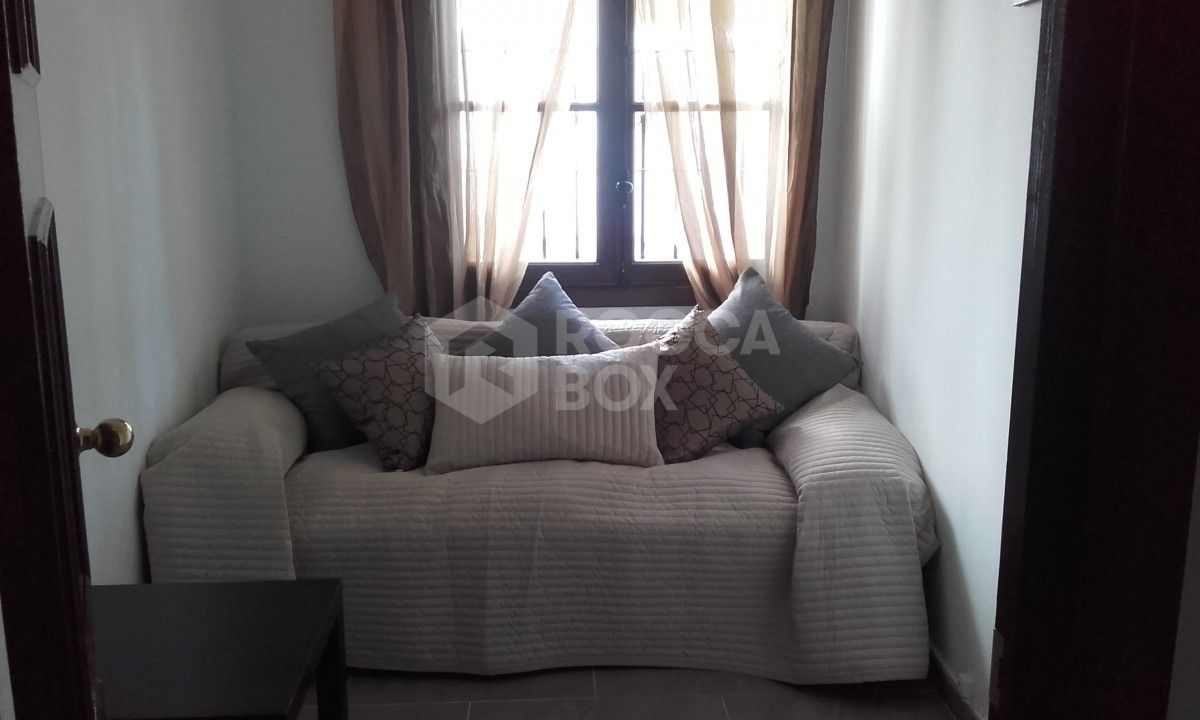 A three bedroom penthouse in Los Pinos de Aloha for sale