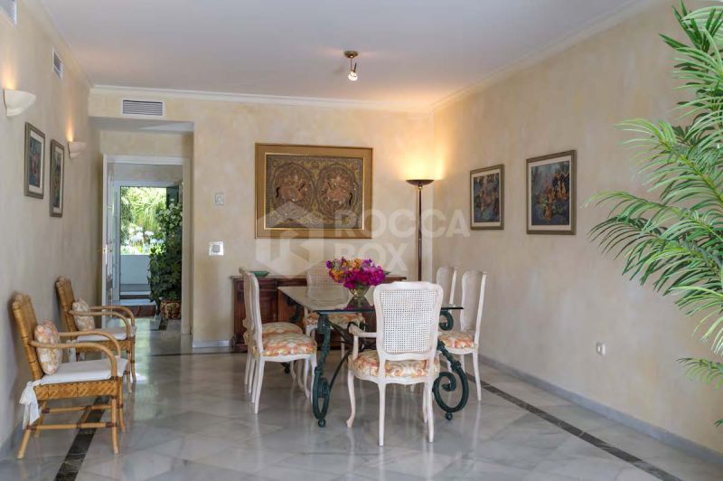 3 bedroom ground floor apartment within Bahia de Marbella