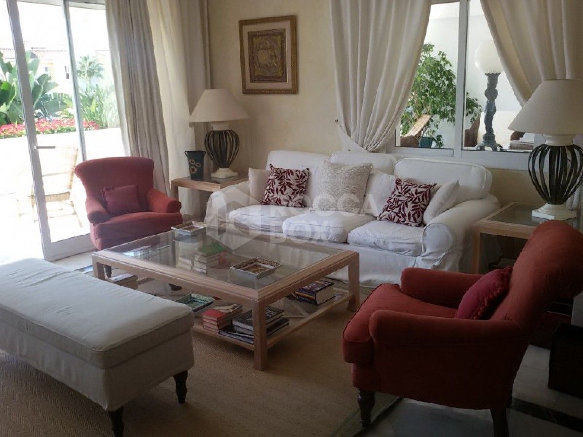 3 bedroom ground floor apartment within Bahia de Marbella