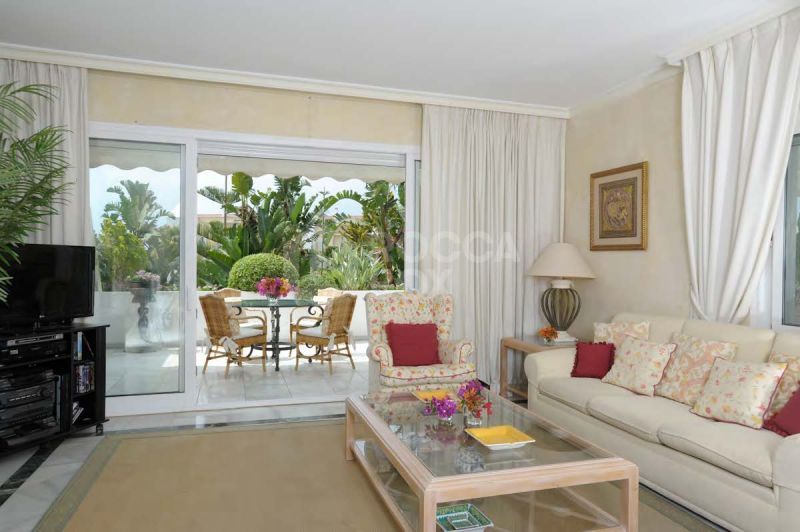 3 bedroom ground floor apartment within Bahia de Marbella