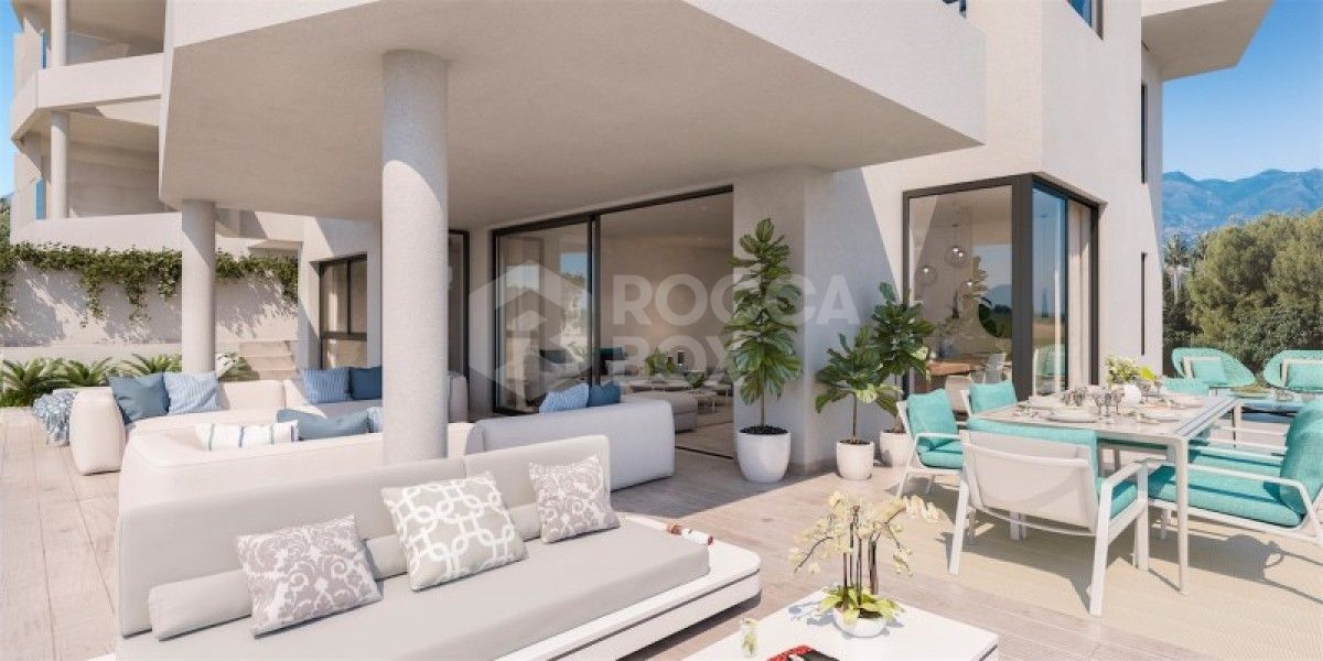 New 2 and 3 bed apartment for sale in Mijas