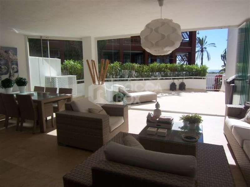 3 bedroom apartment beach front for sale puerto banus