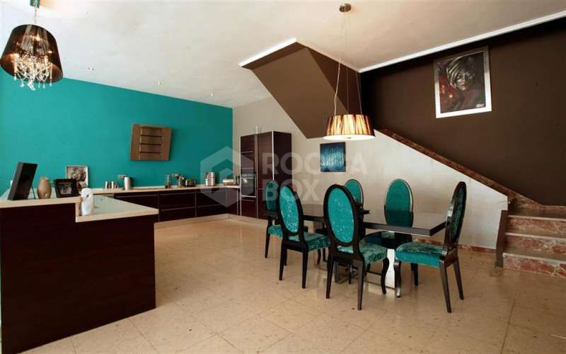 An exceptional Ibiza style 4 bedroom villa close to puerto banus