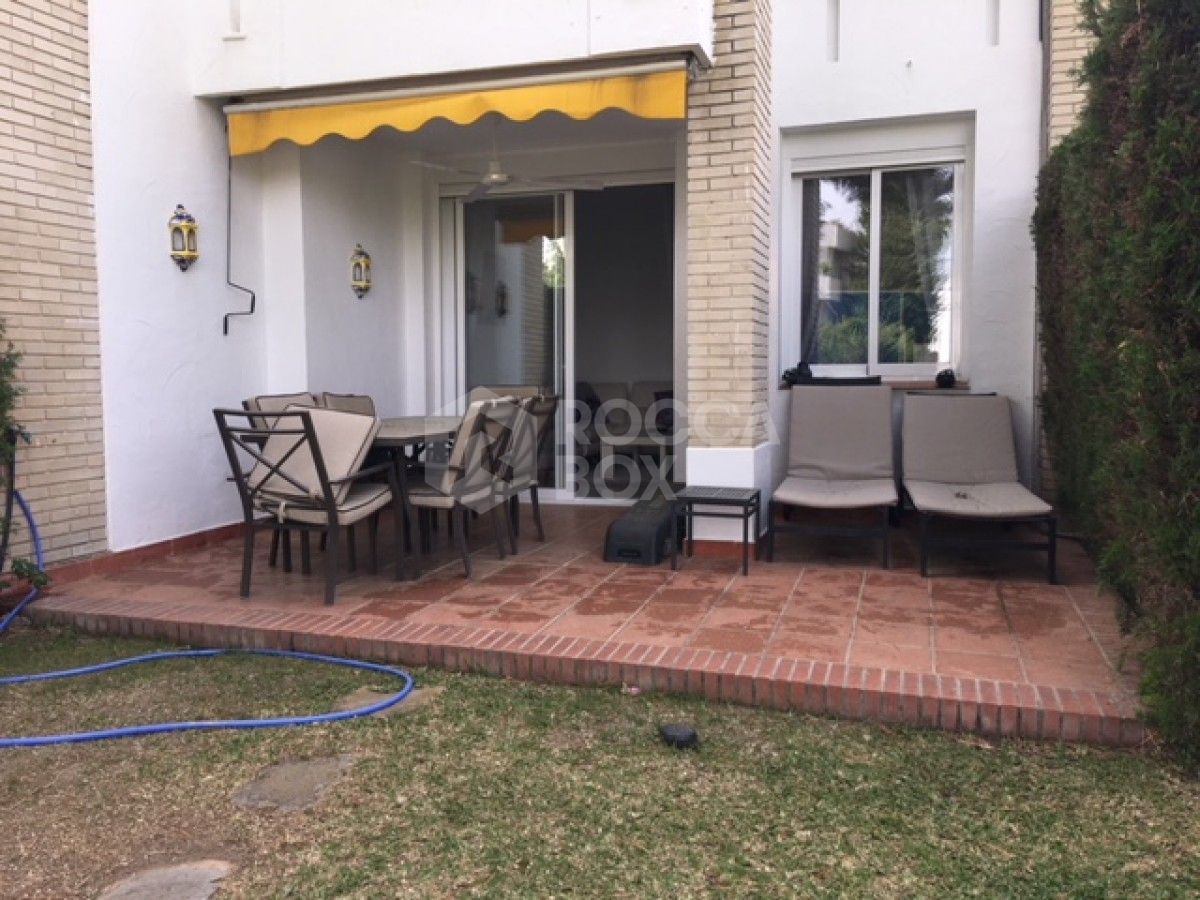 Bright and spacious three bedroom townhouse in Miragolf, Nueva Andalucia