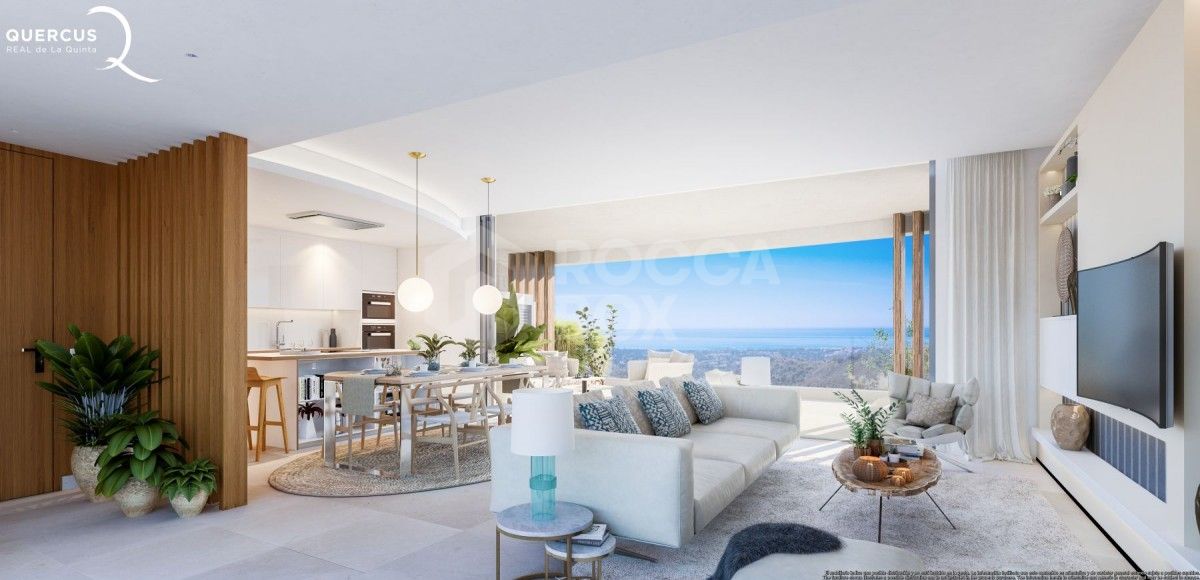 Super modern 2 and 3 bed apartments in La Quinta in Benahavis