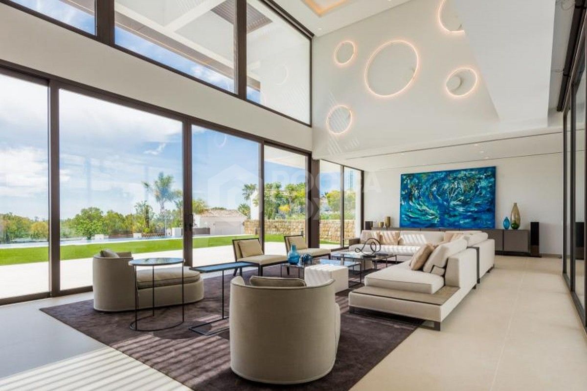 New modern villa in Benahavis to Sale