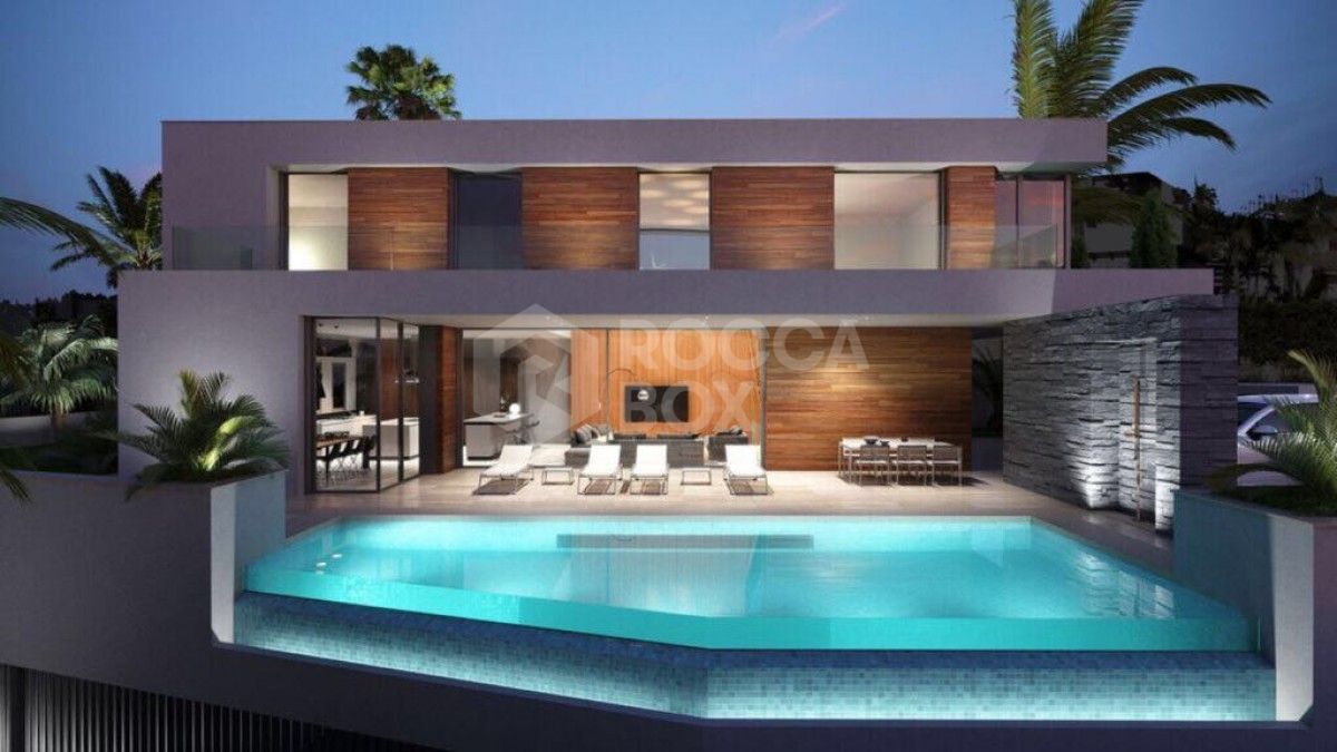 Brand new 5 bed villa for sale in la quinta in Marbella