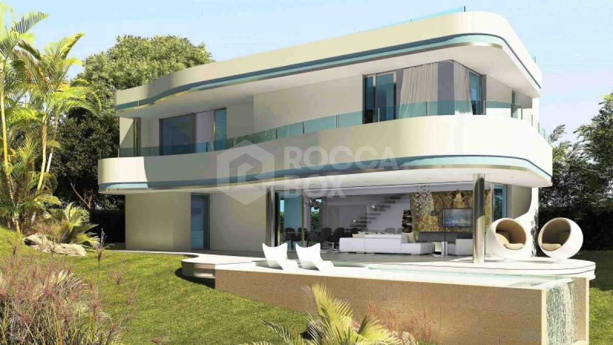 Super modern new villa for sale in El Campanario in Estepona