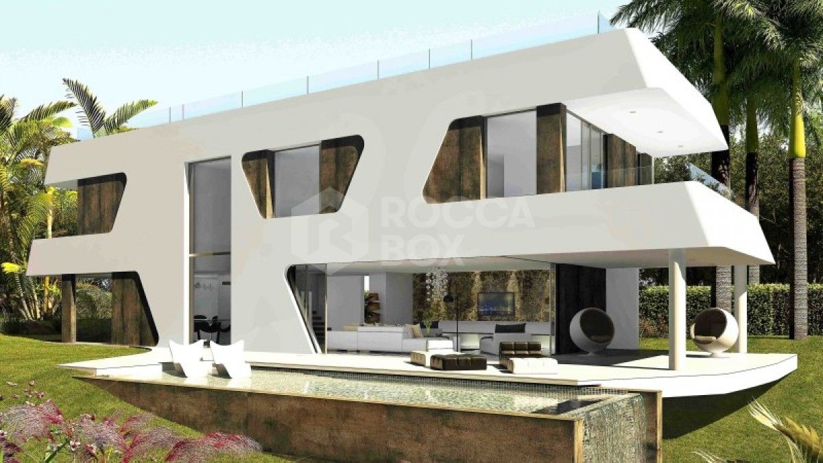 Super modern new villa for sale in El Campanario in Estepona
