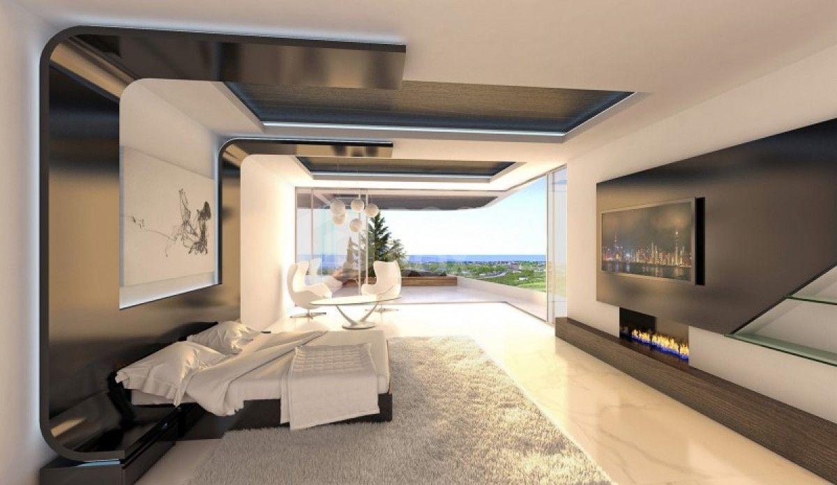 Super modern new villa for sale in El Campanario in Estepona