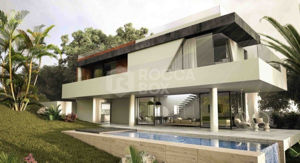 Super modern new villa for sale in El Campanario in Estepona