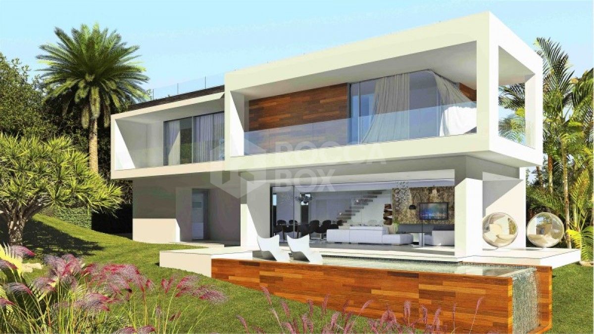 Super modern new villa for sale in El Campanario in Estepona