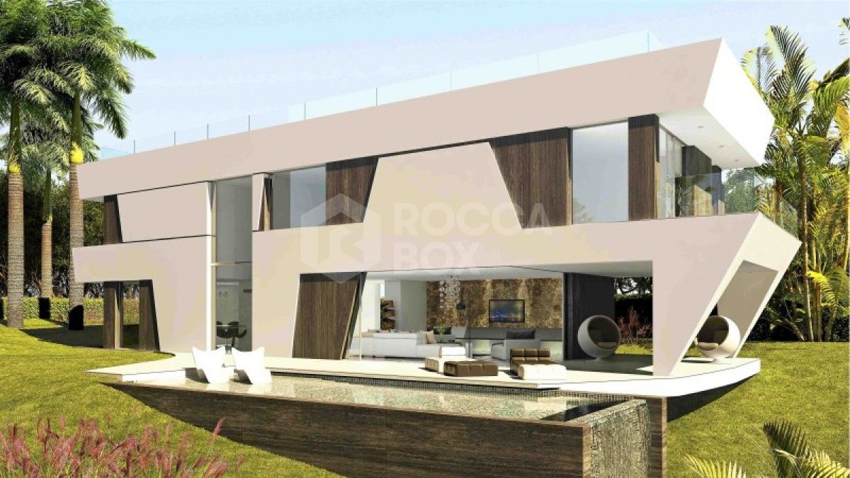 Super modern new villa for sale in El Campanario in Estepona