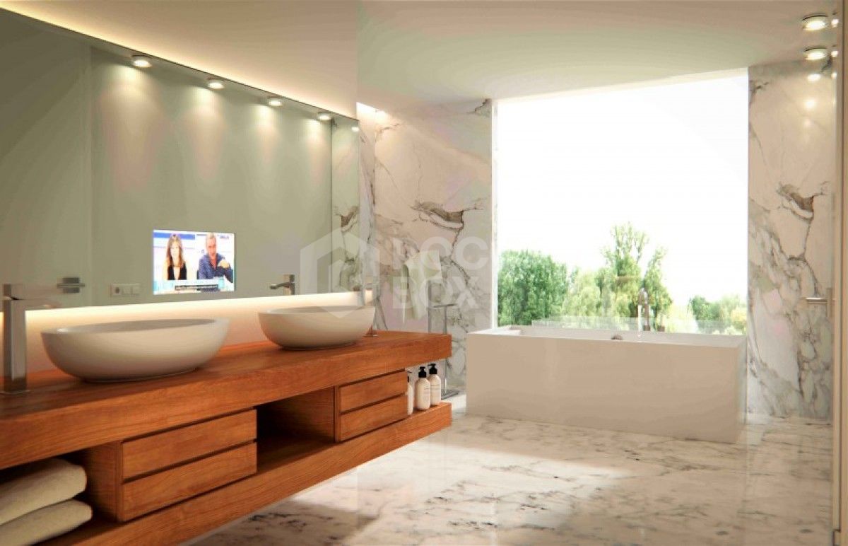 Super modern new villa for sale in El Campanario in Estepona