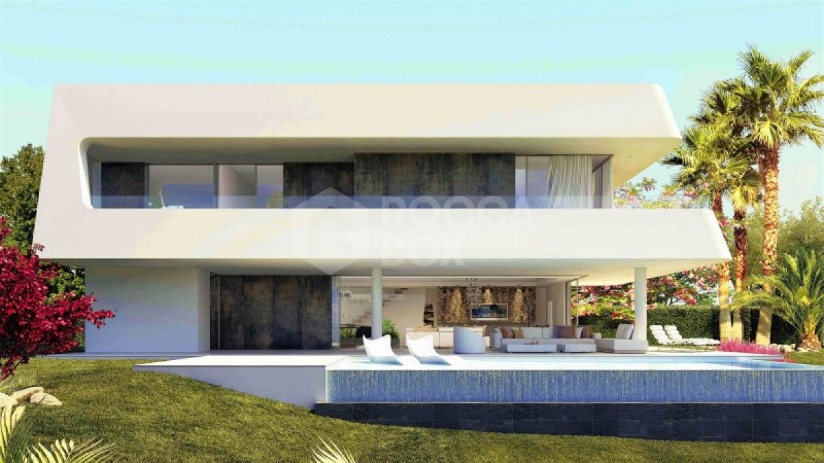 Super modern new villa for sale in El Campanario in Estepona