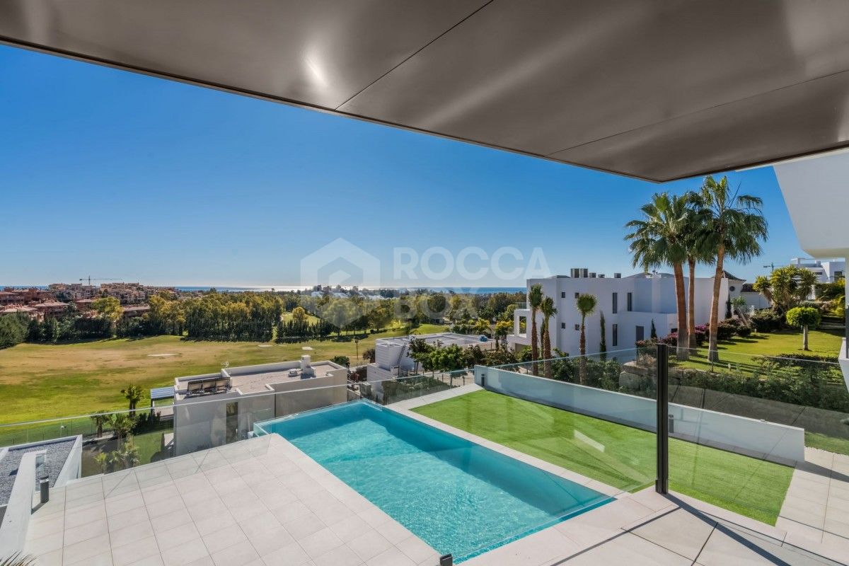 New incredible contemporary villa in Benahavis for sale