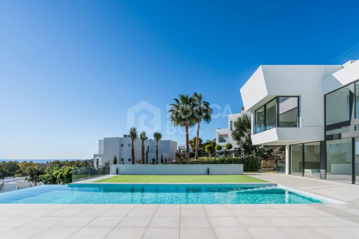 New incredible contemporary villa in Benahavis for sale