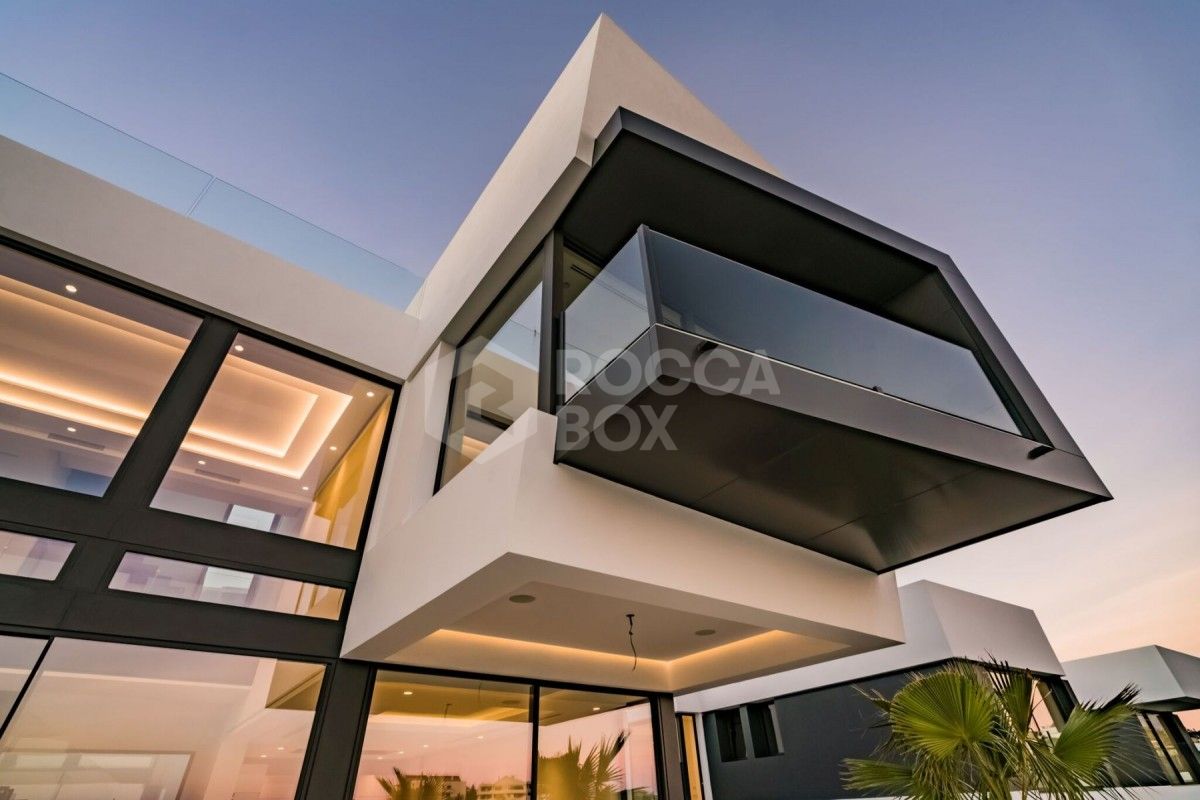 New incredible contemporary villa in Benahavis for sale