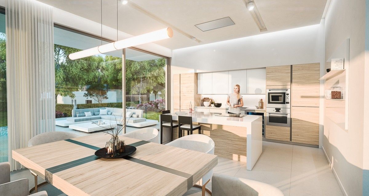 Off-plan development Modern 3 bedroom villa for sale in Benahavis