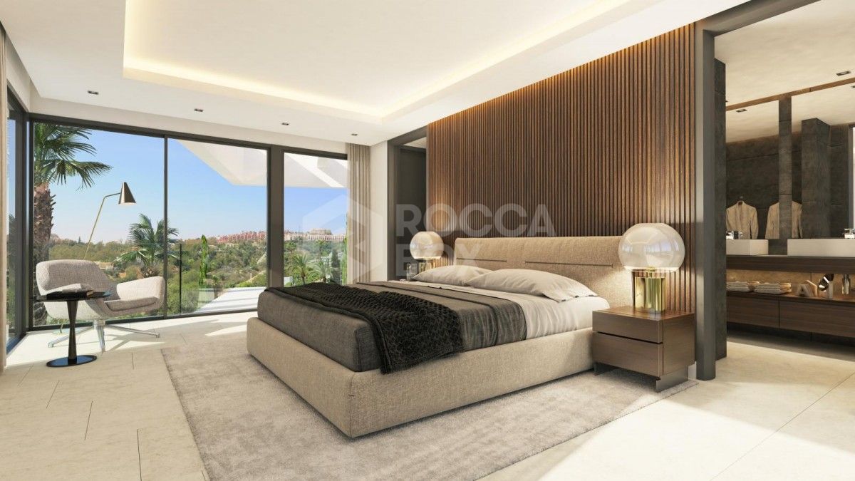 Stunning contemporary 5 bedroom villa for sale in La Quinta, Benahavis