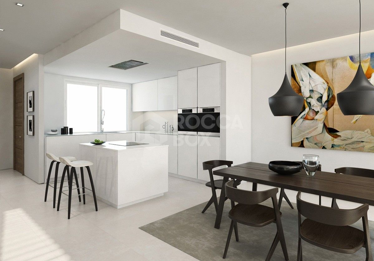 New 6 Luxury townhouses for sale in Cabopino Golf Marbella