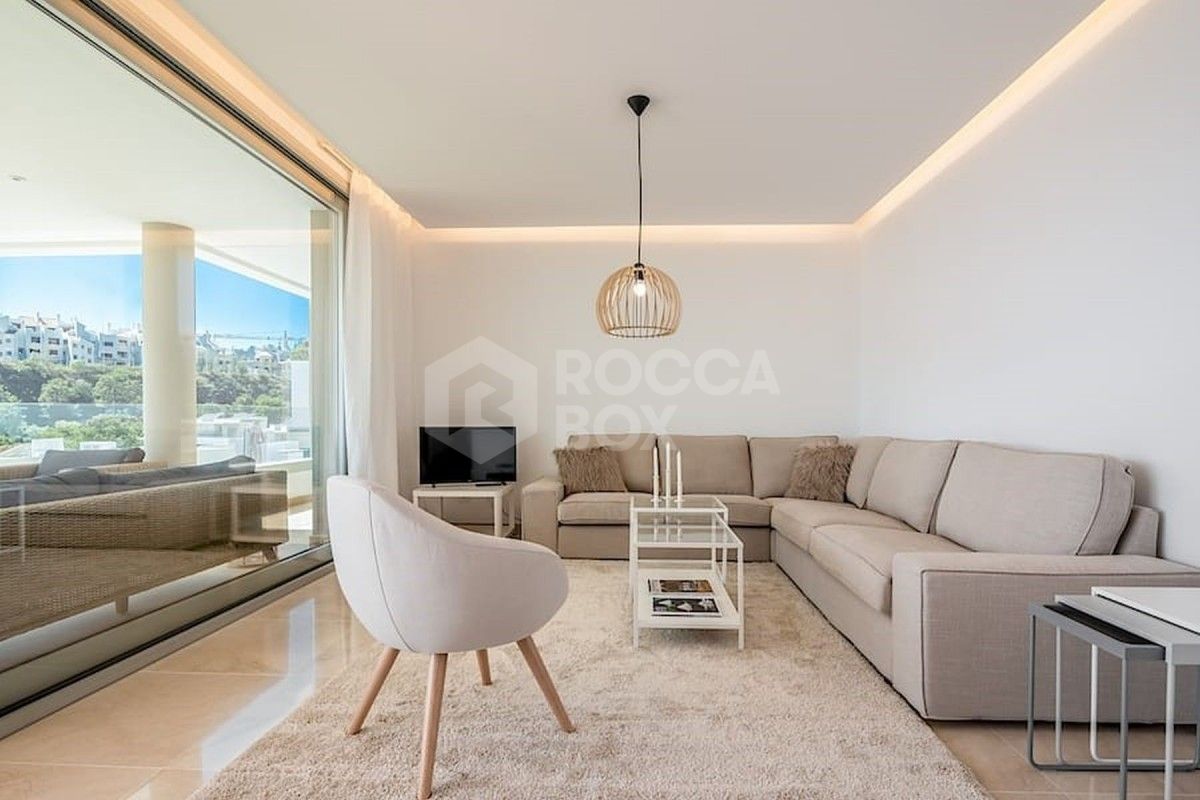 New modern 3 bedroom apartment in botanic, Benahavis for sale