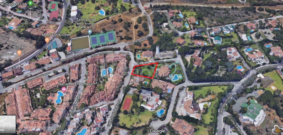 Residential building plot for sale in Nueva Andalucia