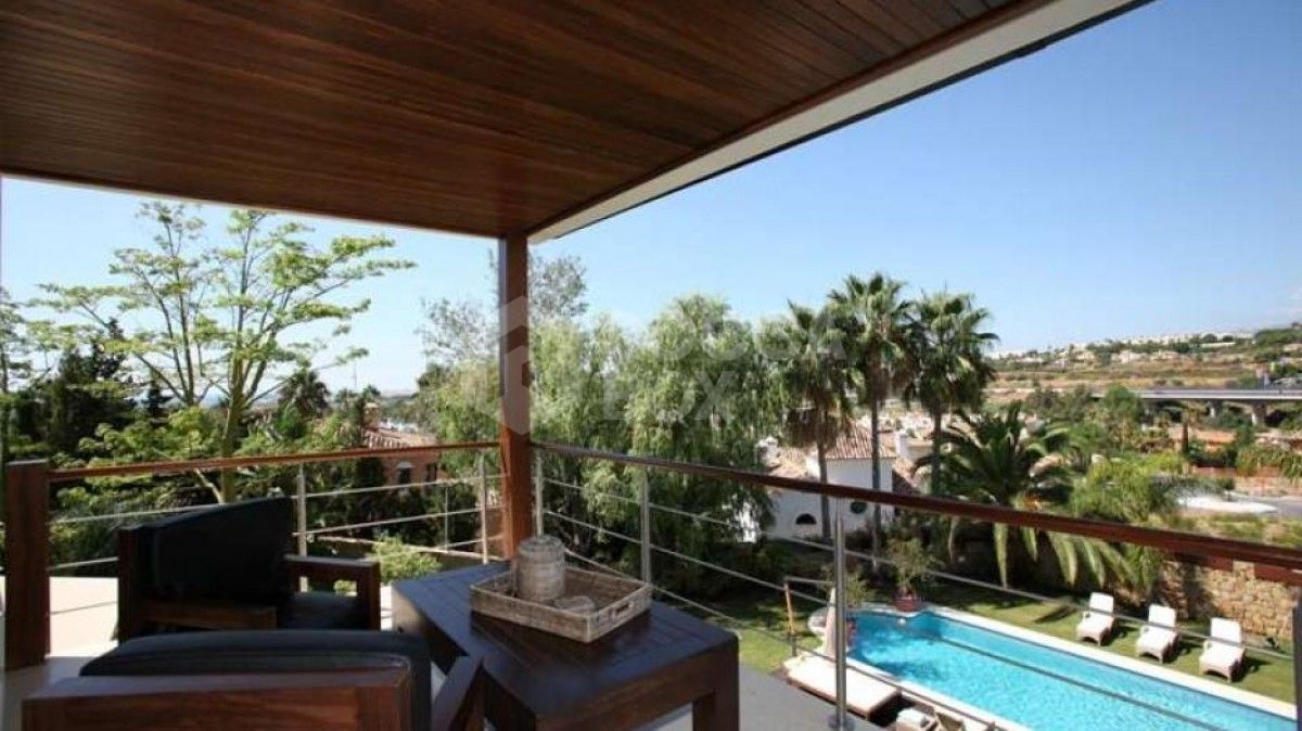Luxury villa in Nueva Andalucia with unique style and high quality