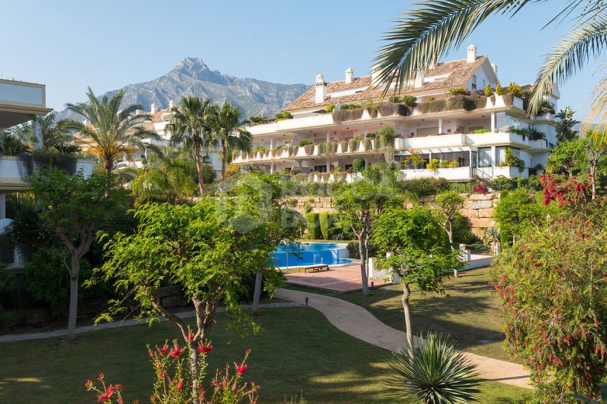 Luxury 3 bed ground floor apartment in Marbella Golden Mile