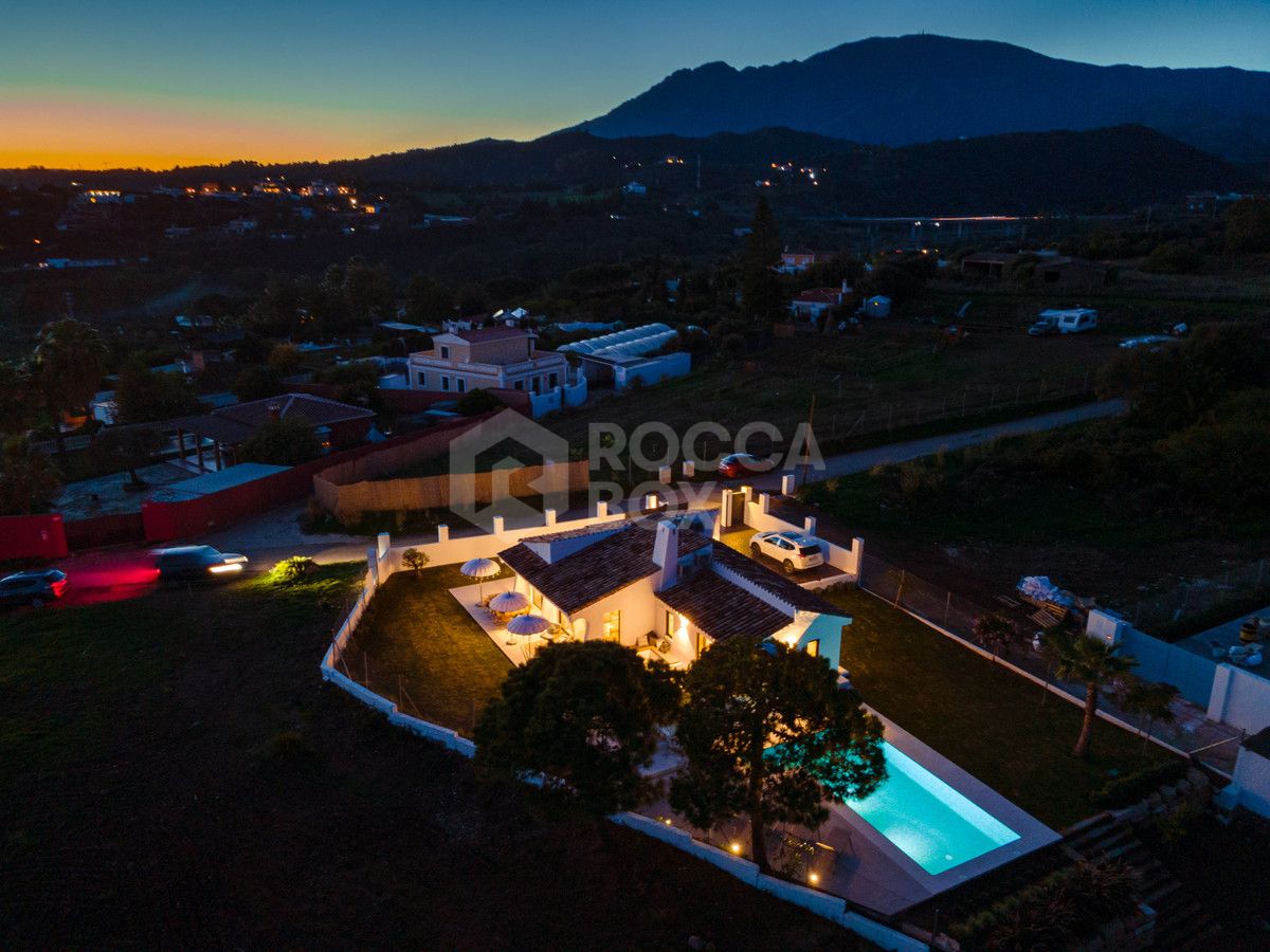 Charming Bohemian Style Villa with Sea and Mountain Views in Estepona