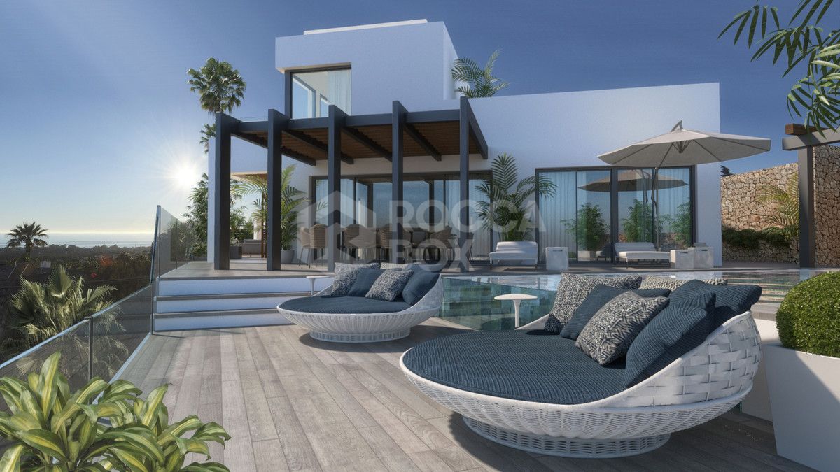 Brand new luxury villa with fantastic sea views