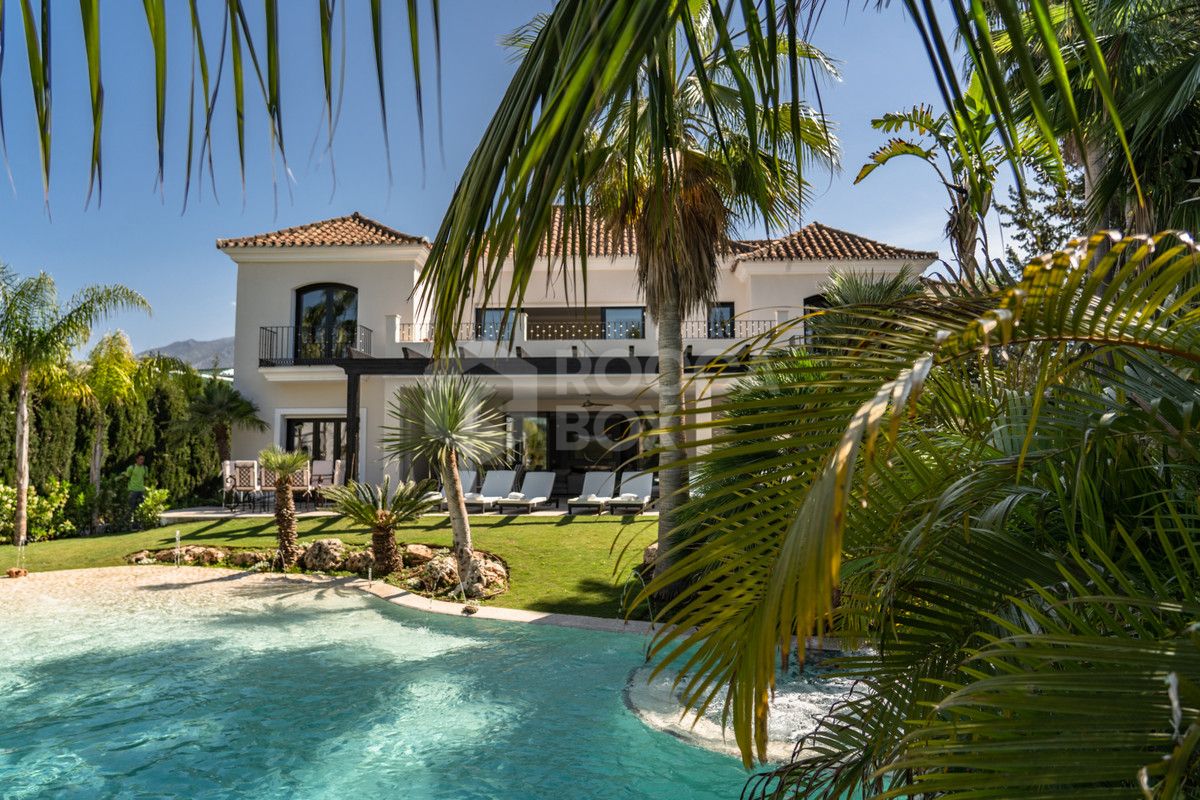 STUNNING 7 BEDROOM VILLA IN THE HEART OF NUEVA ANDALUCIA.