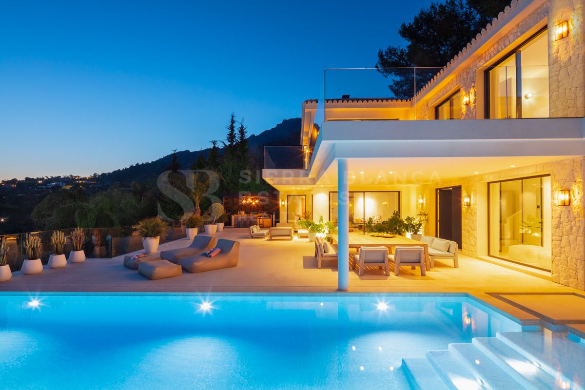 Villa avec Vue Spectaculaire Sur la Méditerranée et l'Afrique