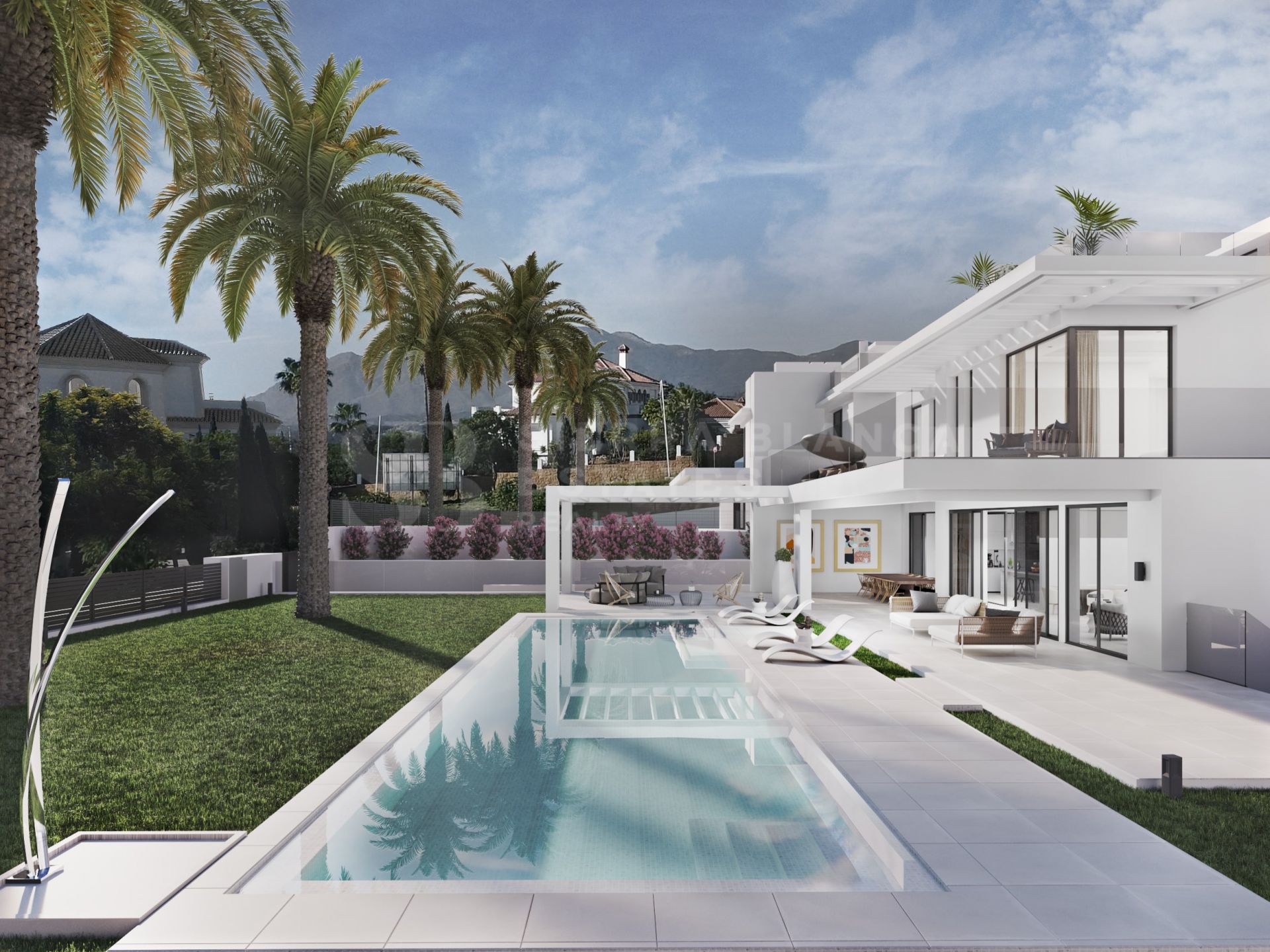 Wonderful New Construction Villa with Panoramic Views