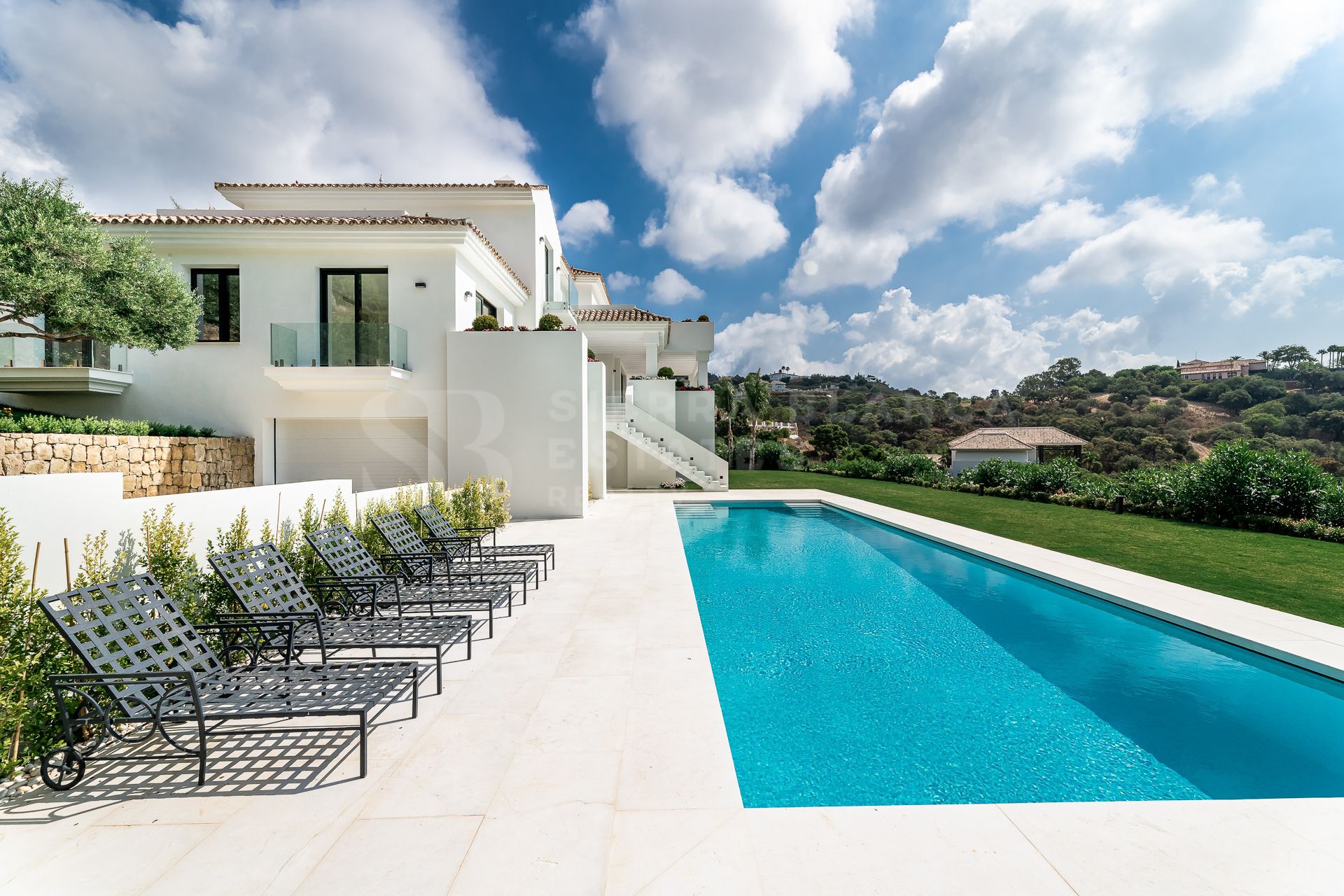 A peine terminé! Une villa moderne au coeur de La Zagaleta