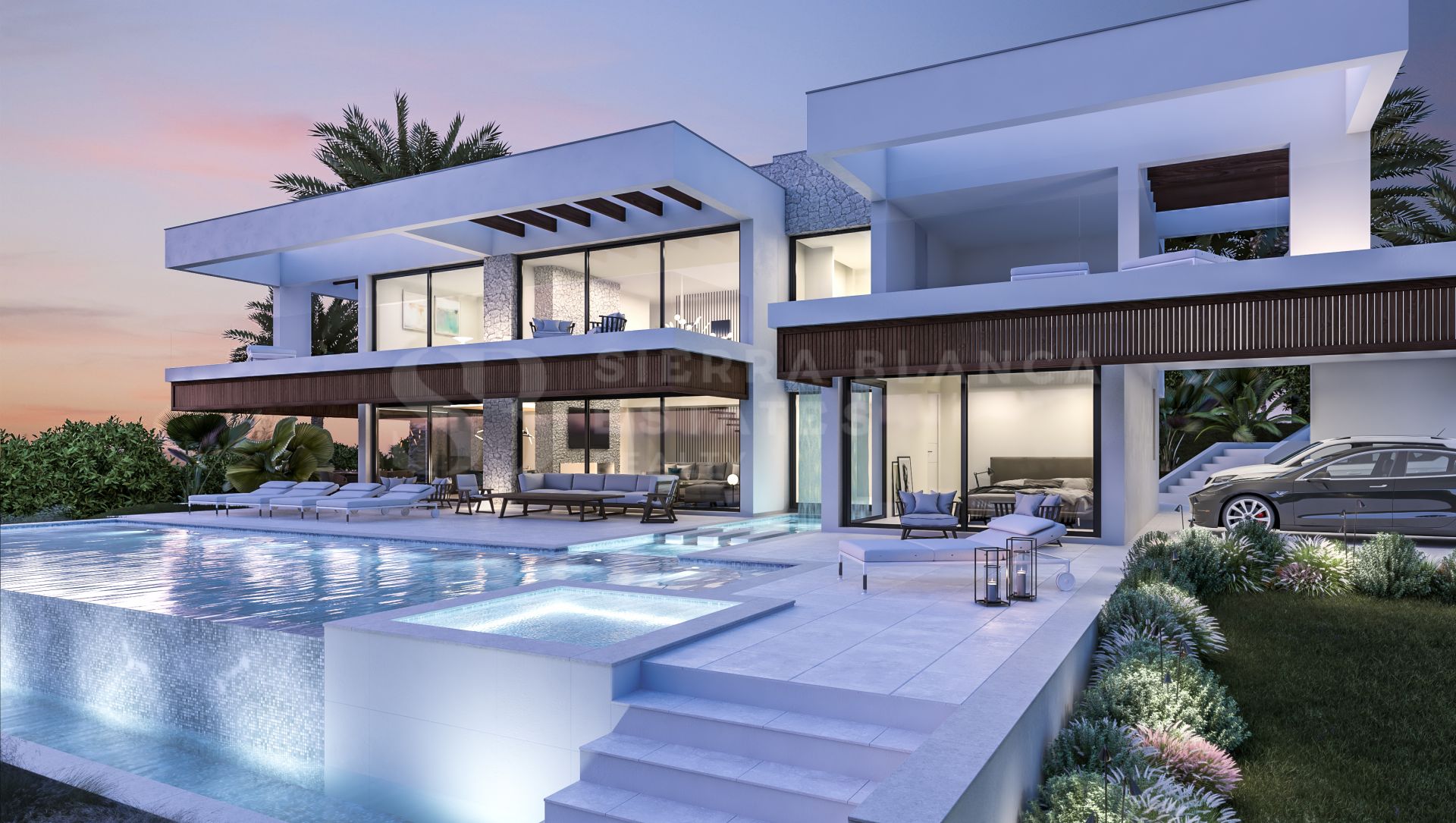 Villa contemporánea a estrenar en Nueva Andalucía