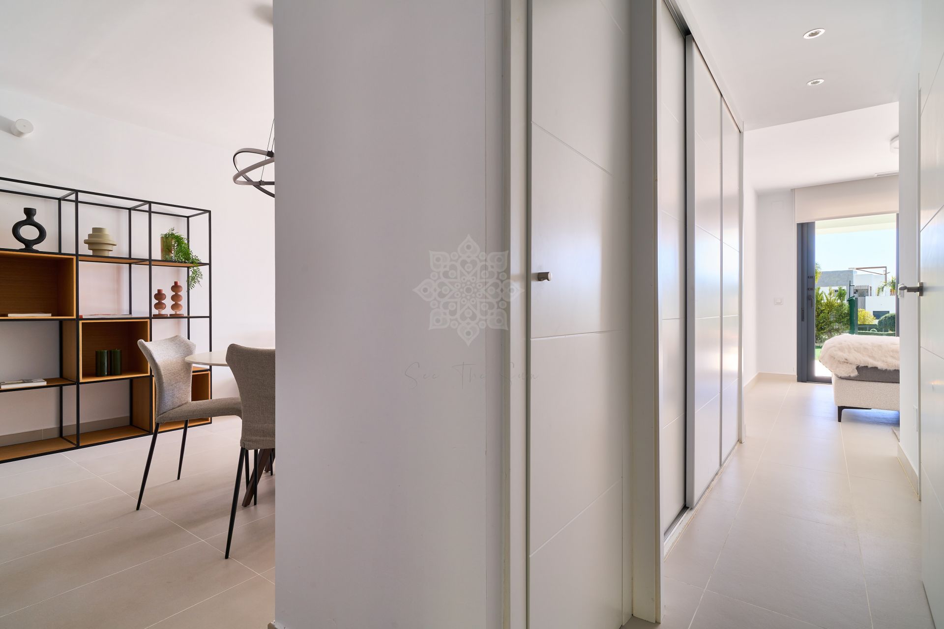 Apartament na parterze w New Golden Mile, Estepona