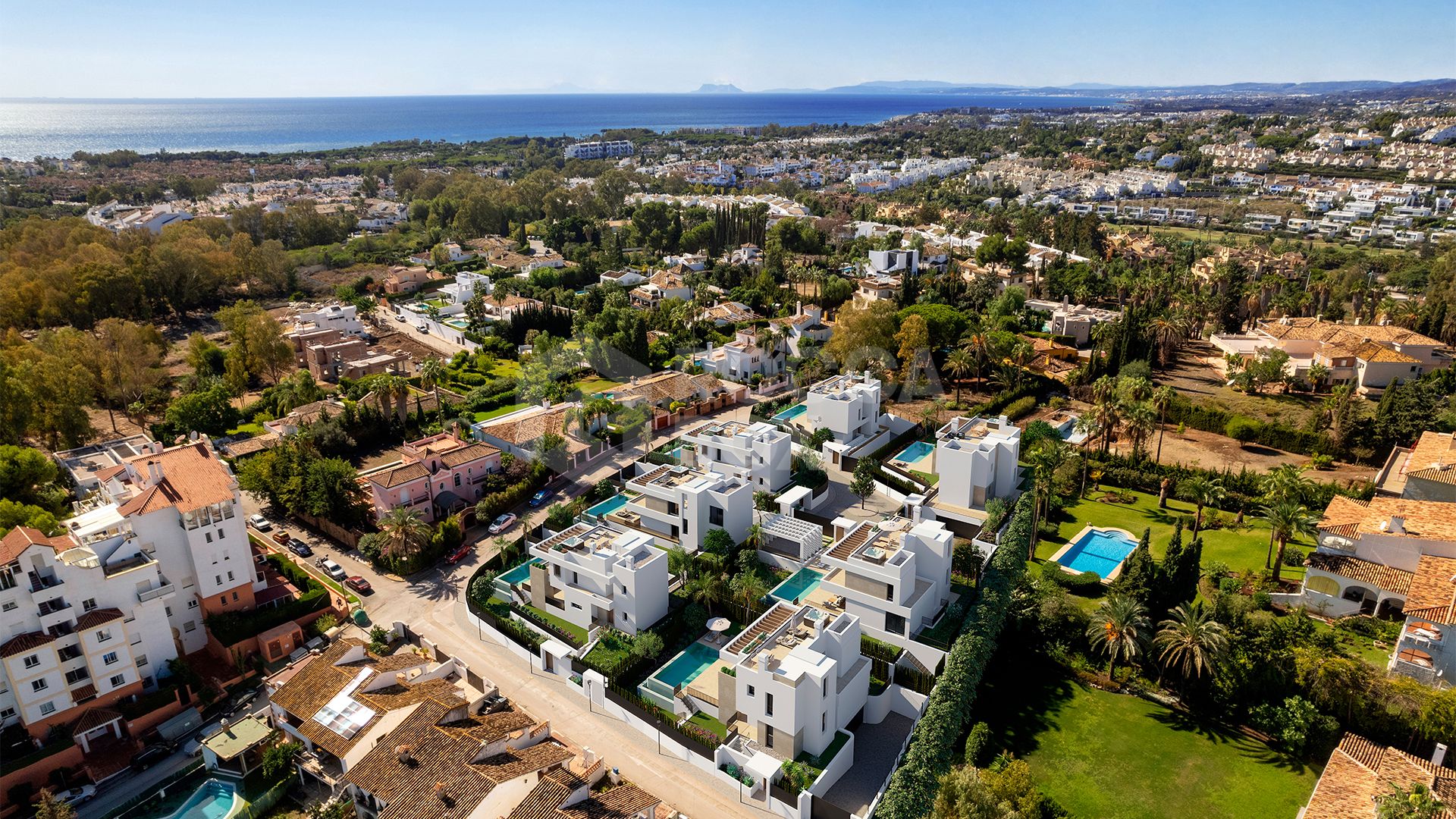 Seven luxury villas in a prime location close to Puerto Banús